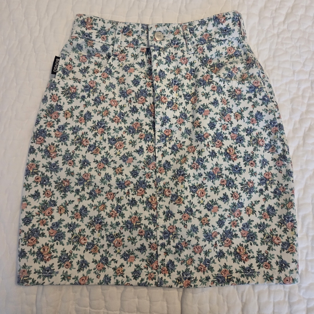 Vintage Bongo Denim Skirt